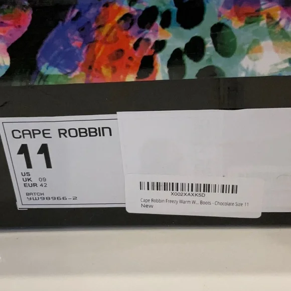 CAPE ROBBIN -Freezy Warm Winter Boots- Chocolate Brown Women’s 11 (fit like 10) - Picture 6 of 6